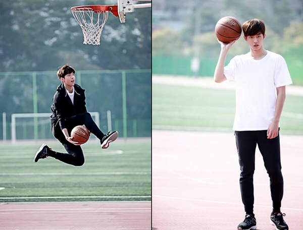 Nam Joo Hyuk basketball