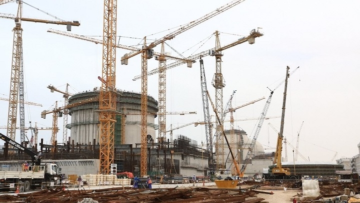 아랍에미리트(UAE) 바라카 원전 건설 현장.
