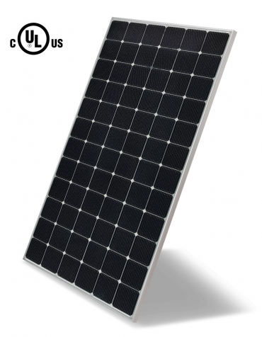 LG전자 양면형 태양광 모듈. [사진=LG전자]