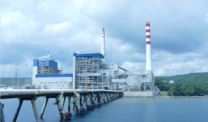 대림산업이 준공한 필리핀 최초의 초임계압 방식의 산 부에나벤튜라 초임계압 석탄화력발전소 전경. [사진=대림산업]