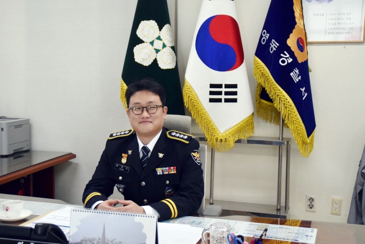 충북 영동경찰서는 윤정근 제70대 영동경찰서장이 20일 취임했다고 밝혔다. [사진=영동경찰서]