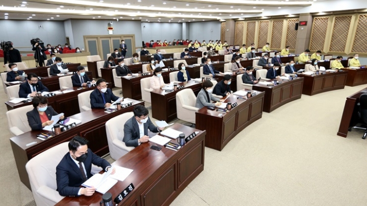 수원시의회는 26일 제348회 임시회를 마무리했다. [사진=수원시의회]