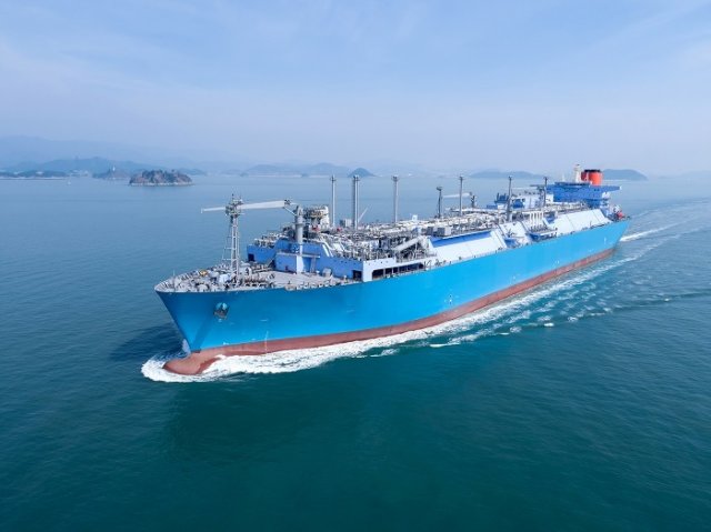 대우조선해양은 21일 올해 첫 LNG선을 수주했다고 밝혔다. [사진=대우조선해양]