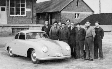 독일 슈트트카르트에서 생산한 포르쉐 최초의 스포츠카 356. [사진=포르쉐코리아]