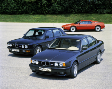 BMW M5 살룬, M5(E28), M1. [사진=BMW코리아]