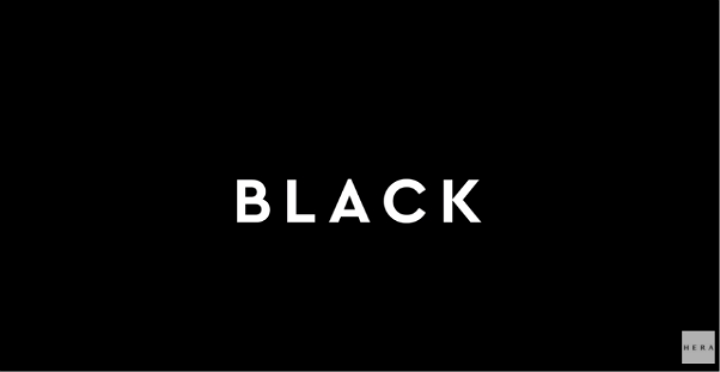 헤라의 ‘JUST BLACK, THAT’s ALL’ 블랙쿠션 캠페인. [사진=헤라]
