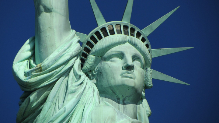 미국 뉴욕시에 위치한 자유의 여신상은 대표적인 ‘구리’로 제작된 동상이다. [사진=픽사베이]