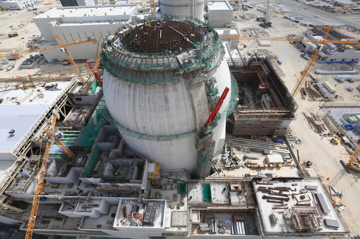 아랍에미리트(UAE) 바라카 원전 건설 현장. [사진=연합뉴스]