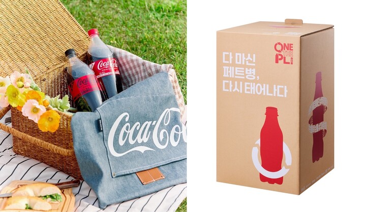 4년 동안 꾸준히 ‘원더플 캠페인’을 진행해 온 한국 코카-콜라는 이번 시즌 4를 통해 투명 음료 페트병이 새로운 페트병으로 돌아오는 이상적인 자원순환 경험을 제공했다. [사진=한국 코카-콜라]
