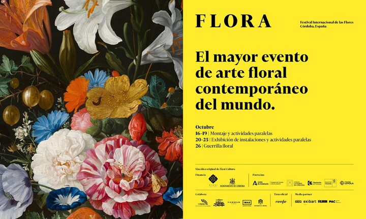 스페인 코르도바 국제꽃페스티벌 포스터.
