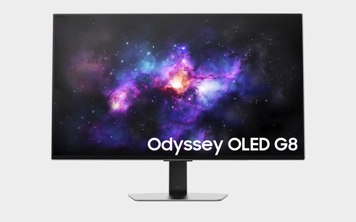 삼성전자, CES2024서 게이밍 모니터 '오디세이 OLED' 신제품 3종을 공개했다. 사진은 Odyssey OLED G8 G80SD 이미지. [사진=삼성전자]