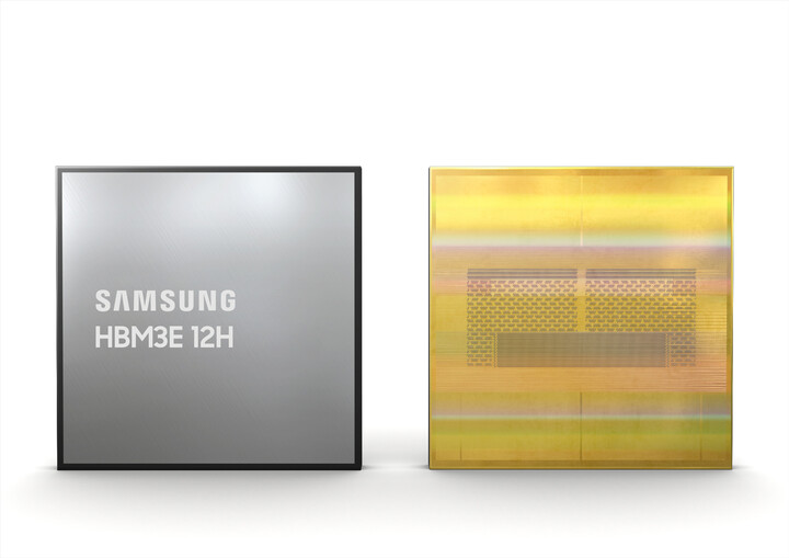 삼성전자가 업계 최초 36GB HBM3E 12H D램을 개발했다. [사진=삼성전자]