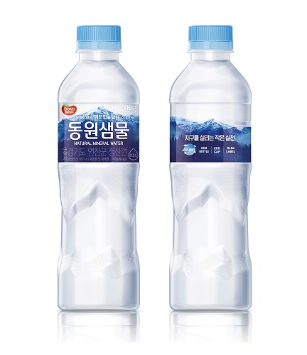 동원F&B가 K리그 공식 후원사로서 공식 음료인 동원샘물을 제공한다. [사진=동원F&B]