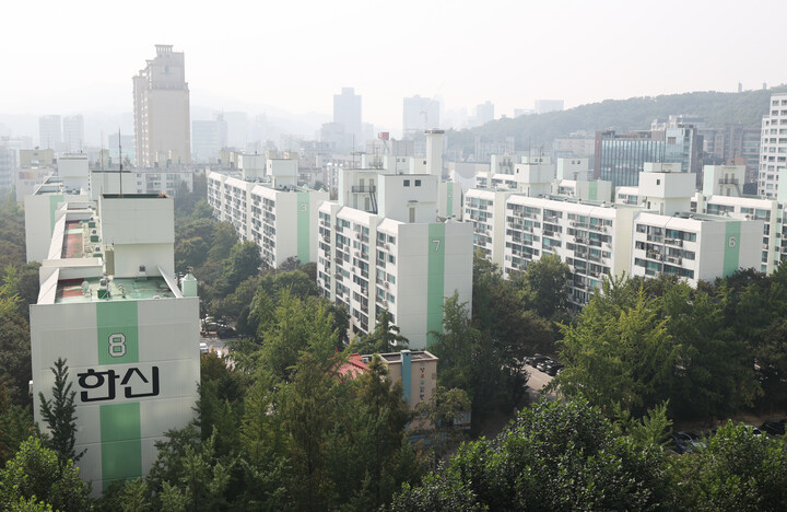 서울시 강남구 도곡동 개포한신아파트 일대 모습. [사진=연합뉴스]
