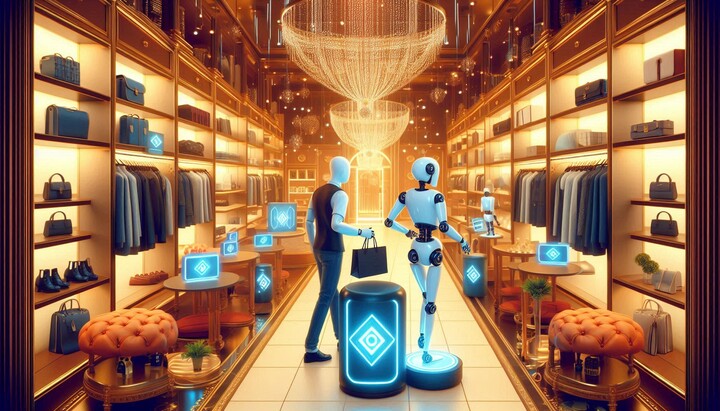 명품 업계가 핵심 사업으로 인공지능(AI)을 채택하고 있는 것으로 나타났다. [사진=코파일럿 AI]
