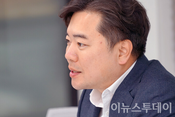 최우진 한국풍력산업협회 대외협력 부회장. [사진=안경선 기자]