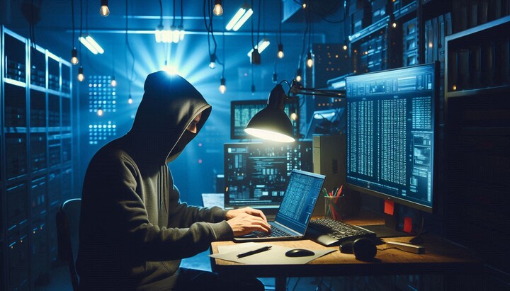 한국인터넷진흥원(KISA)의 ‘2024년 하반기 사이버 위협 동향 분석 결과’에 따르면 2년간 침해사고 신고는 2023년 1277건에서 2024년 1887건으로 전년 대비 약 48% 증가했다. [사진=생성형 AI 마이크로소프트 디자이너]