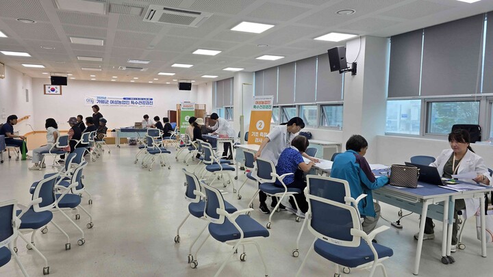 가평군은 6월 18일부터 20일까지 ‘여성농업인 특수건강검진’을 실시했다. [사진=가평군]