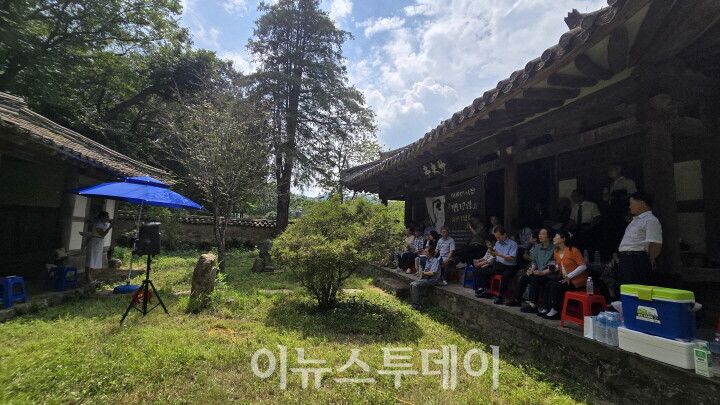 죽사갤러리 행사 모습[사진=고성군]