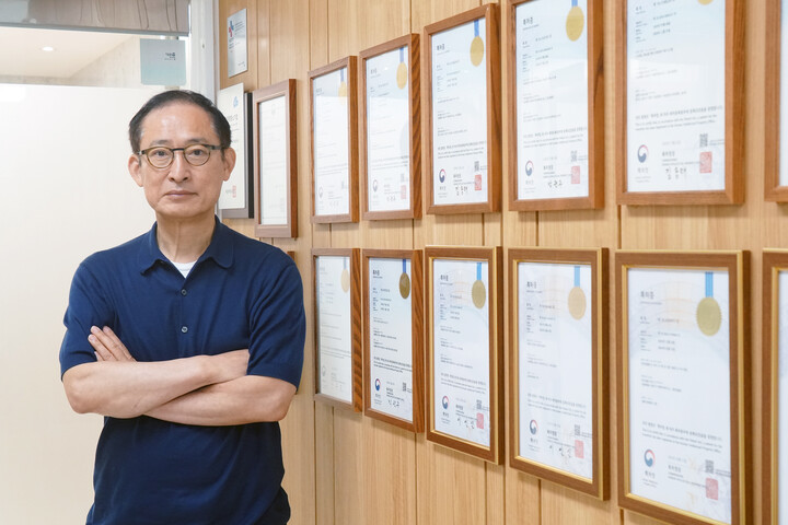 이승우 소장은 내년에 800억원 규모 시리즈 B를 추진할 계획이라고 말했다. [사진=안경선 기자]