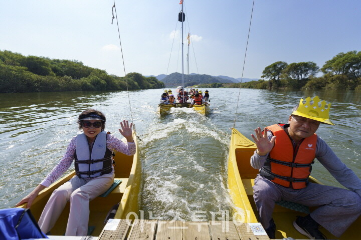 리치뱃길투어[사진=의령군]