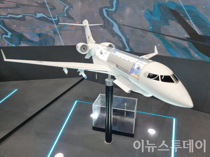 KAI가 P-3C를 대체할 해상초계기로 구상 중인 한국형 해상초계기. [사진=김재한 기자]