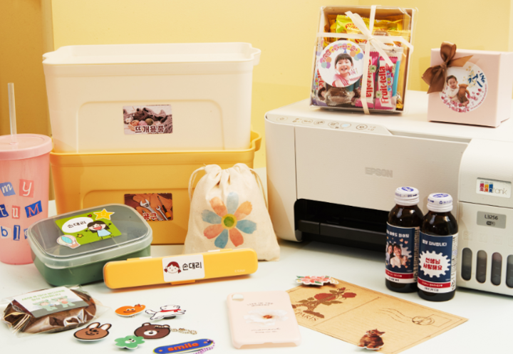 엡손 에코탱크 L3256을 활용한 출력물. [사진=한국엡손]