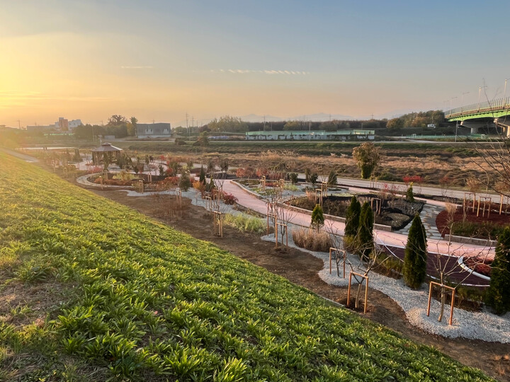 불로천 둔치(불로동 1107-1번지) 전경.[사진=대구 동구]