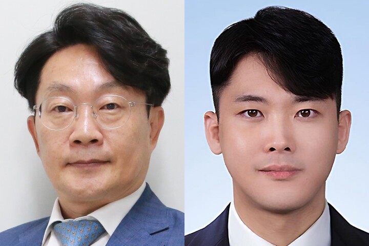 (왼측부터) DGIST 안진웅 책임연구원, 정의진 박사후연수연구원. [사진=DGIST] 