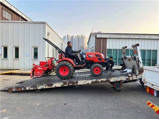 고가 장비 구입 부담을 덜어 농업인의 경영비 절감. [사진=인천시]