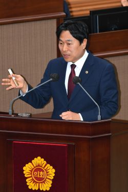 이종배 시의원 발언 모습. [사진=서울시의회]
