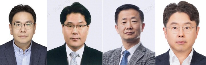 (왼쪽부터) 권종우·김선문·원동주·한호규 삼성화재 부사장. [사진=삼성화재]