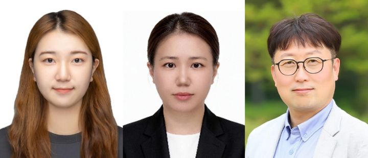 (왼쪽부터) 박효은 박사(제1저자), 아라이 요시에 박사(교신저자), 이수홍 동국대 교수(교신저자). [사진=동국대]