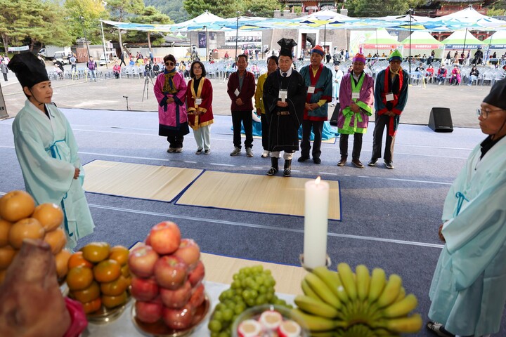 온달 장군 후손 봉성 온씨 종친회, 단양온달문화축제 방문