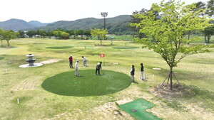 청송군 산남<b>파크골프장 개장</b>