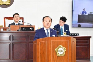 정현웅 함평군의원, 산불피해 복구 등 현안 질의